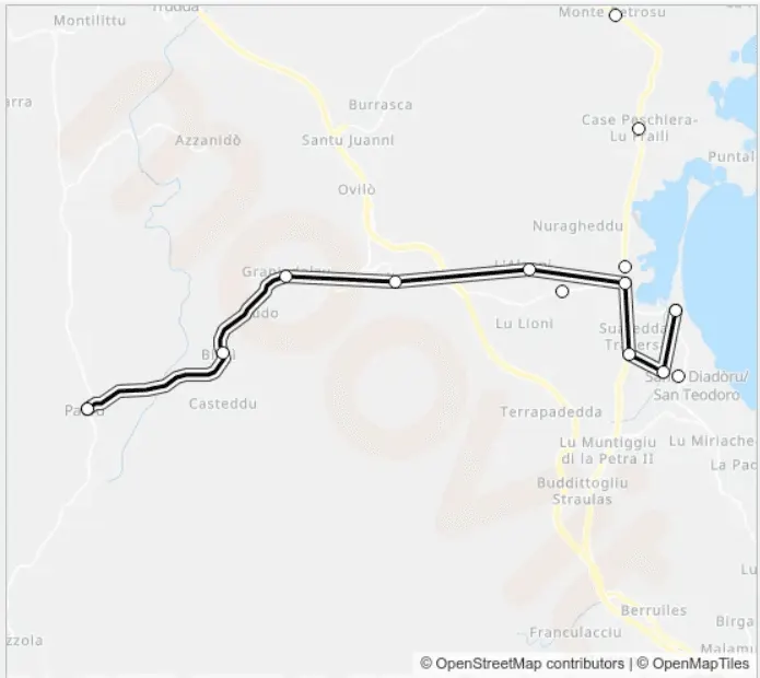 Orari Pullman Autobus Olbia San Teodoro